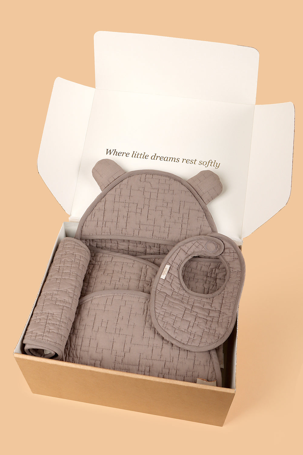 Little Essentials Gift Set in Soft Cocoa by MiRooh