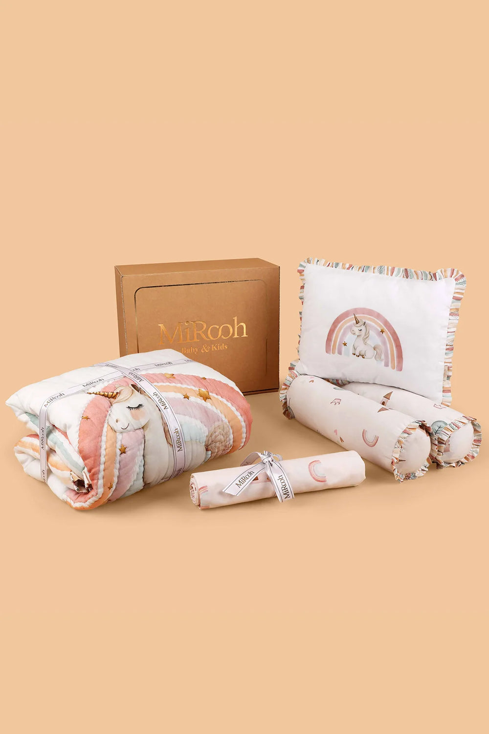 Cosmic Candy Cot Bedding Set by MiRooh