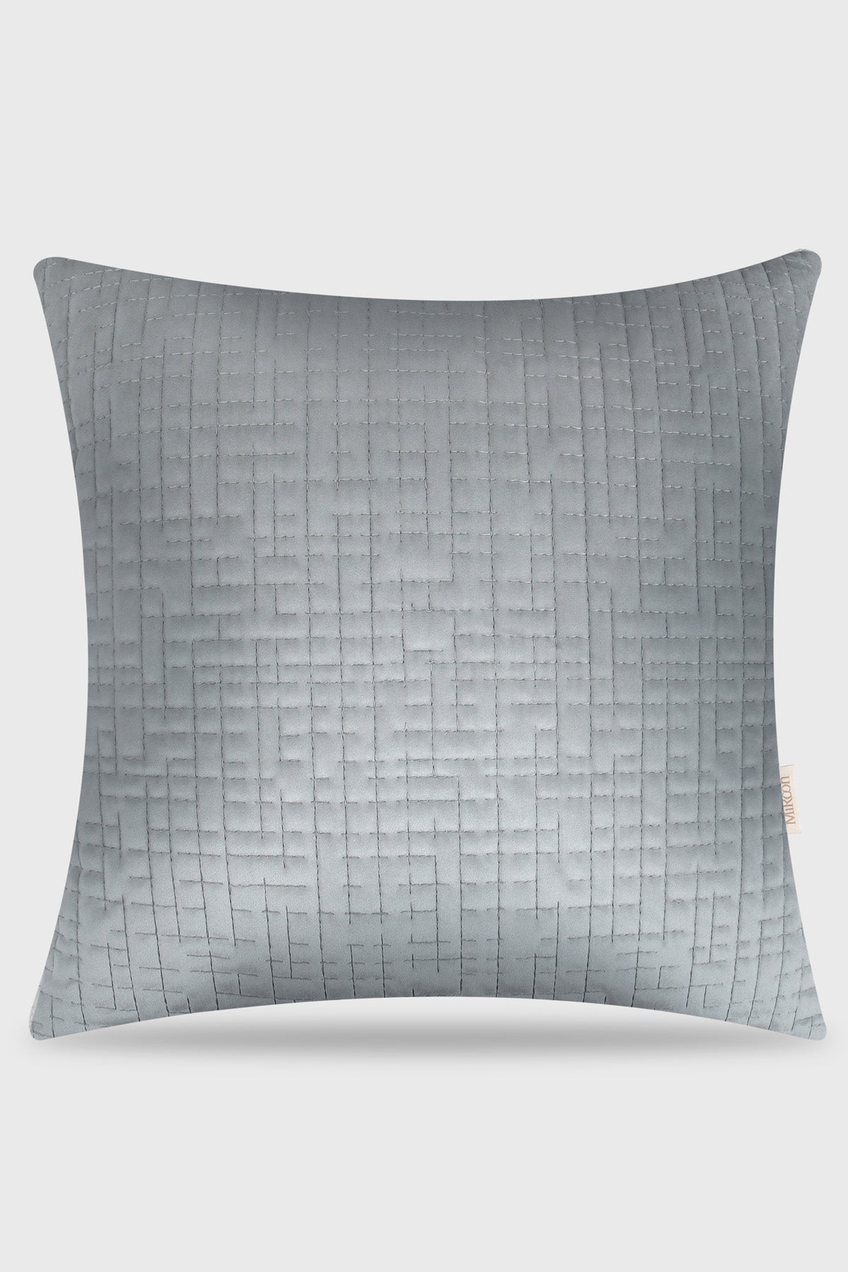 MiRooh Takisa cushion covers in fog and rose shown as a gift pair