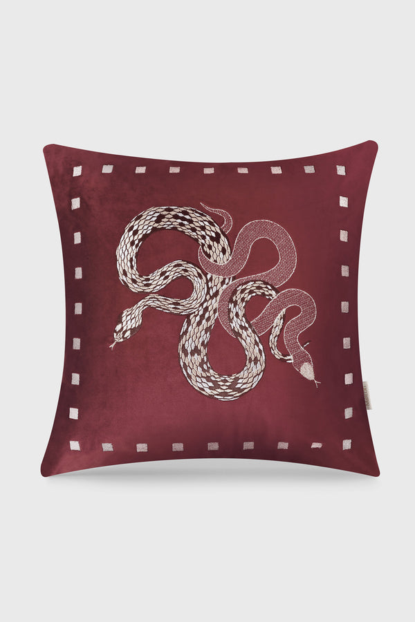 Vasuki Ruby Cushion