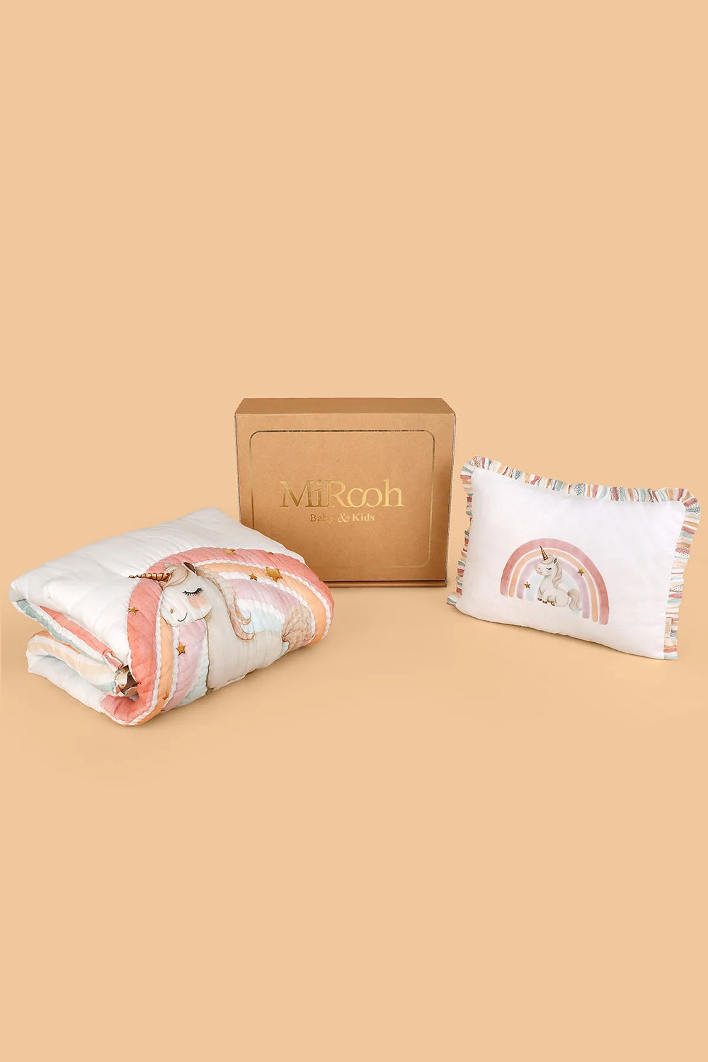 Cosmic Candy Quilt and Pillow Gift Set by MiRooh