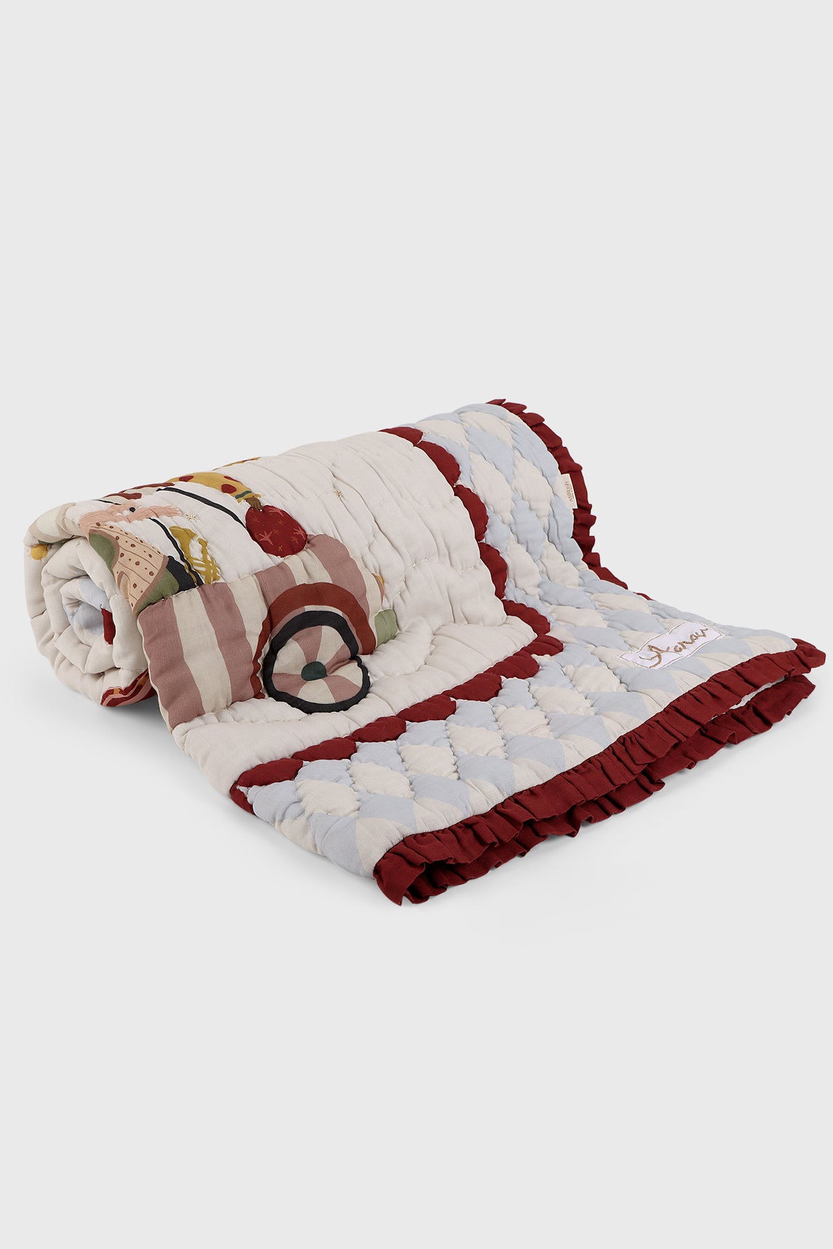 Petite Parade Organic Cotton Baby Quilt by MiRooh