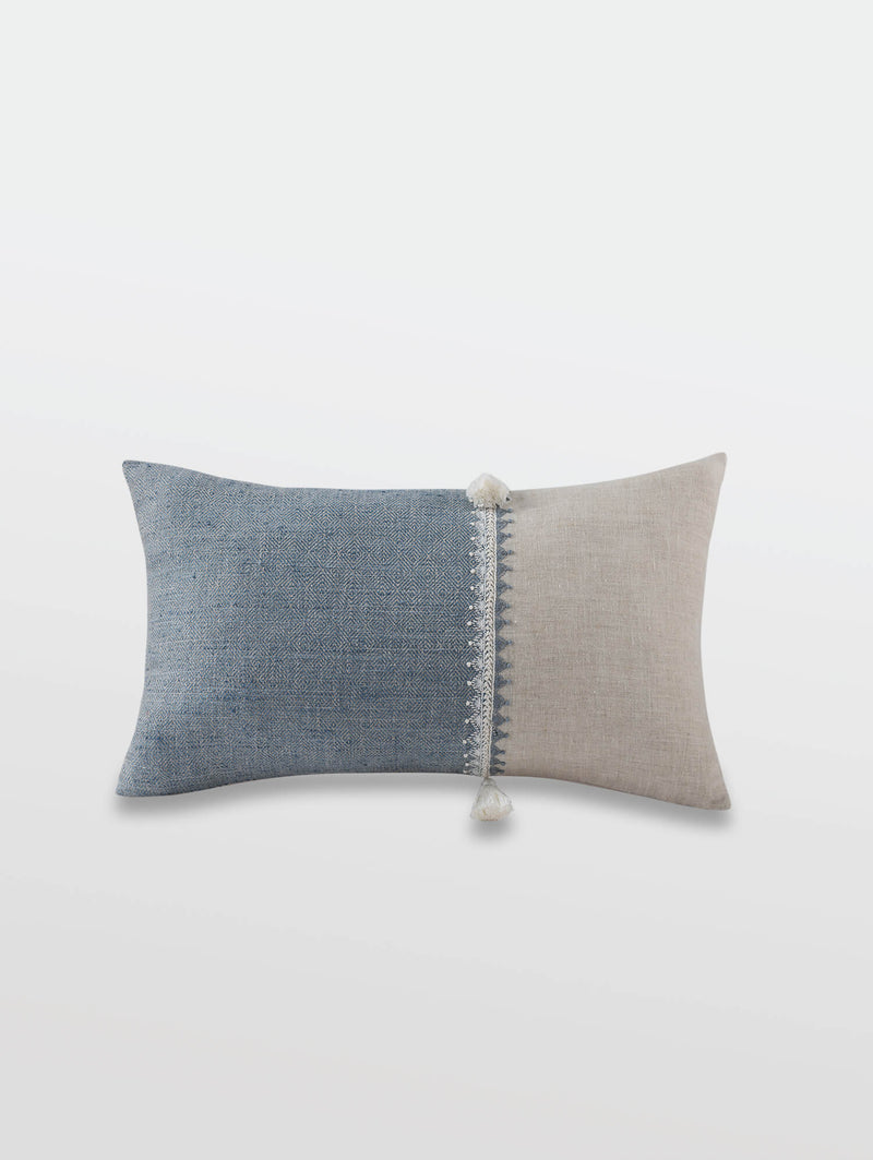 izafi stone blue cushion