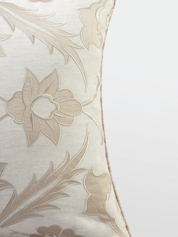 Rosada Natural Applique Fabric Sample