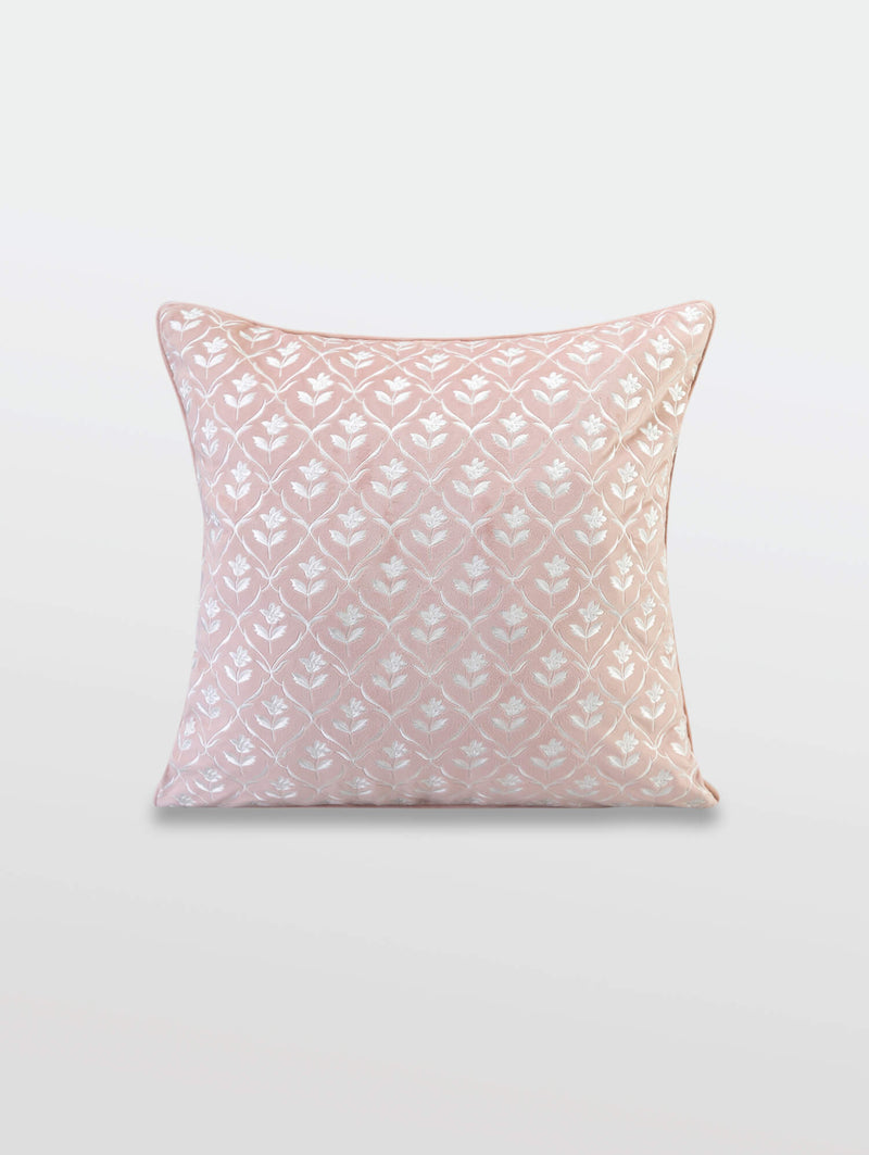 Buy Pink Cushions for Living Room | Badaam Butta Cushion IMiRooh – Mirooh